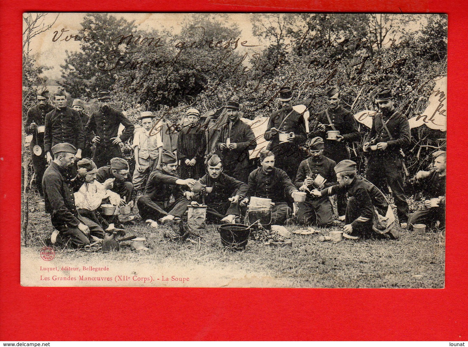 Militaire - Les Grandes Manoeuvres (XII Corps) La Soupe - Manoeuvres