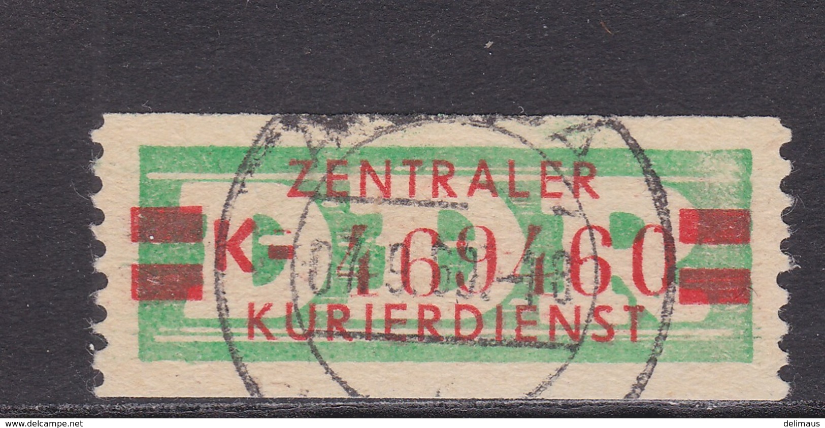ZKD Wertstreifen Dienstmarken-B Michel Nr. 31 II K - Altri & Non Classificati