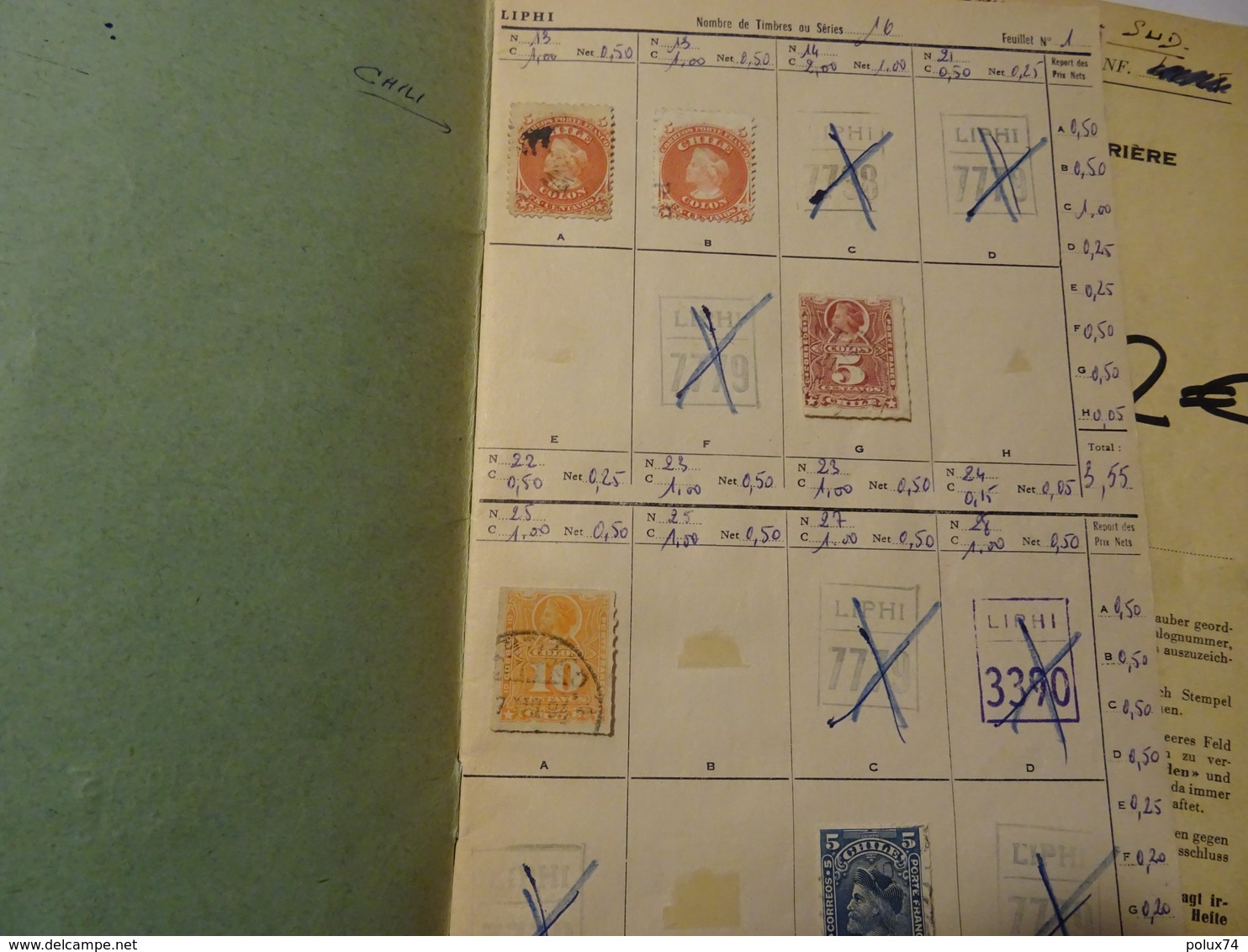 TIMBRES MONDE Dans 3 Cahiers Liaison  Et Union  Philatelique Ouvrière STRASBOURG 1963 - Collections (en Albums)