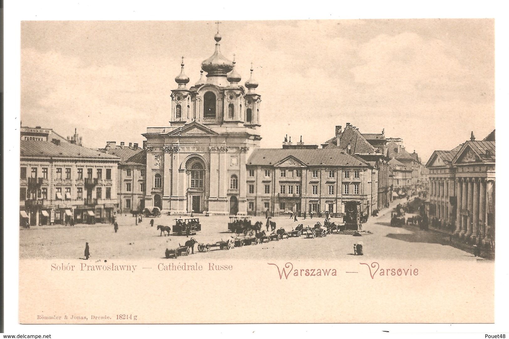 POLOGNE - Warszawa - VARSOVIE - Cathédrale Russe - Sober Prawoslawny. - Poland