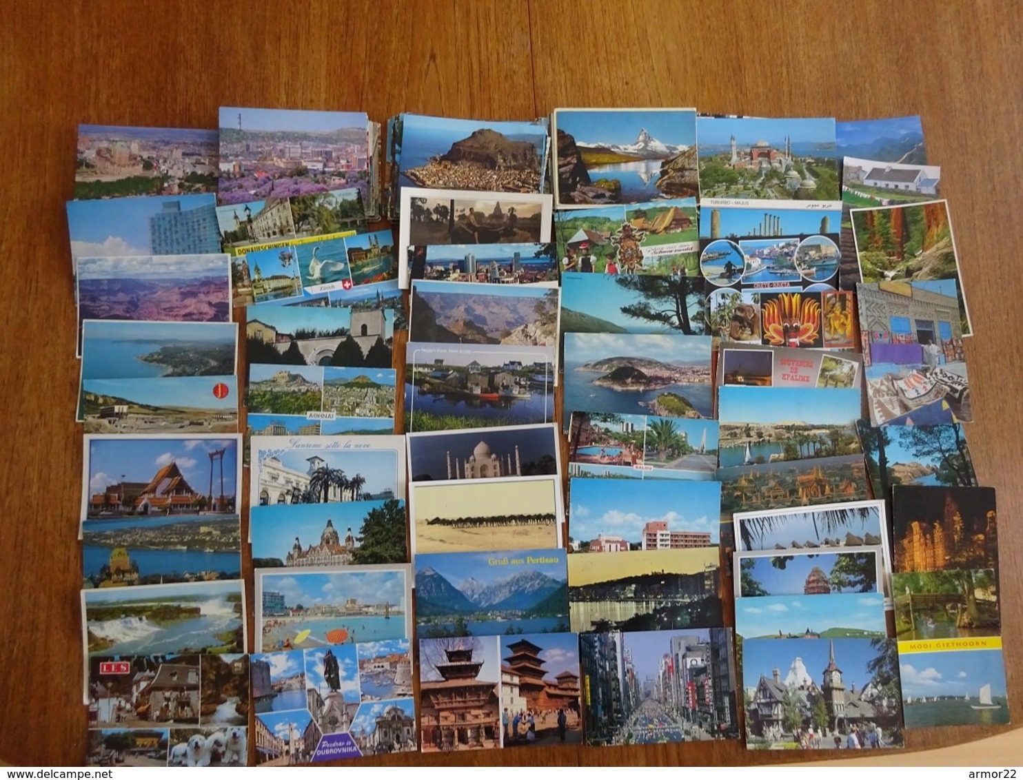 Pays Etrangers Lot De 53 Cartes Postales Des Années 60 à 90 - 5 - 99 Cartes