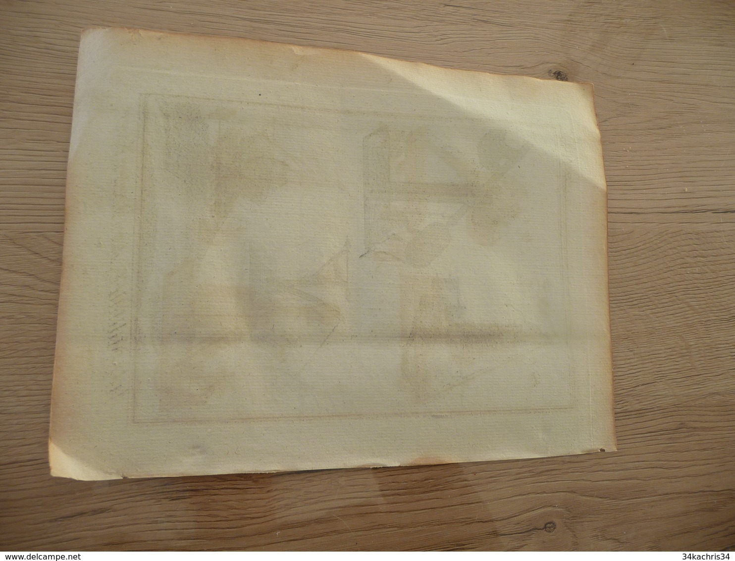 Rare Gravure Estampe Originale Diderot D'Alembert 1778  19.5 X 25.7 Arts Militaire Catapultes Armes Machines - Documenten