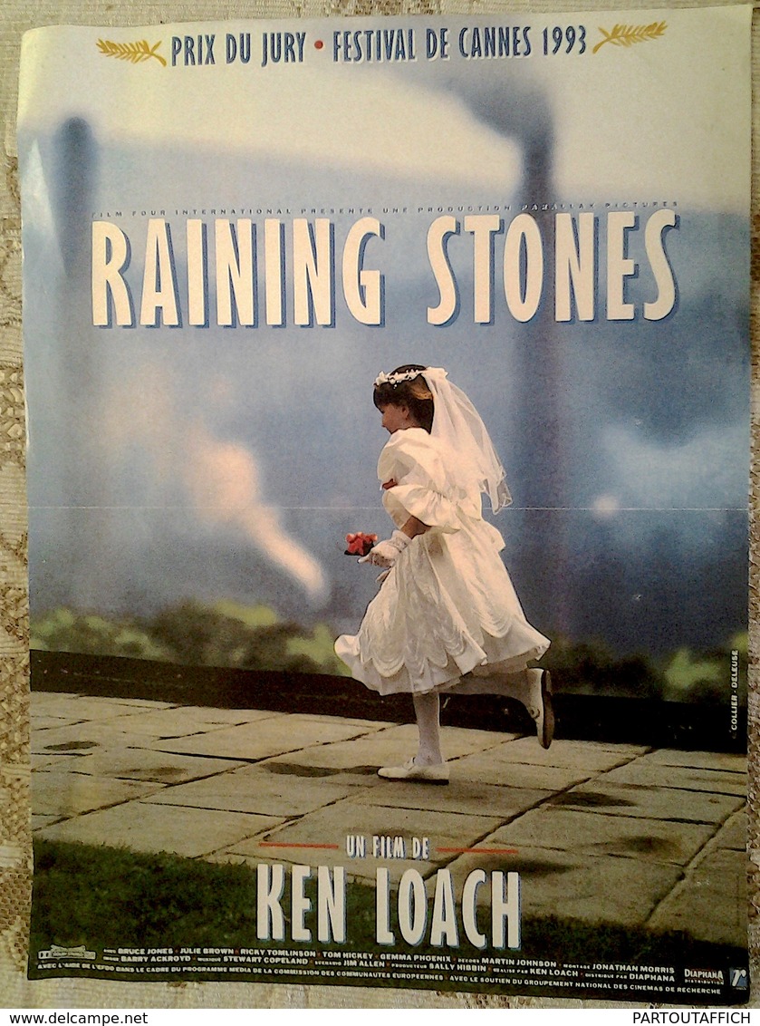 Aff Ciné Orig RAINING STONES Ken Loach (1993) 40X60 - Manifesti & Poster