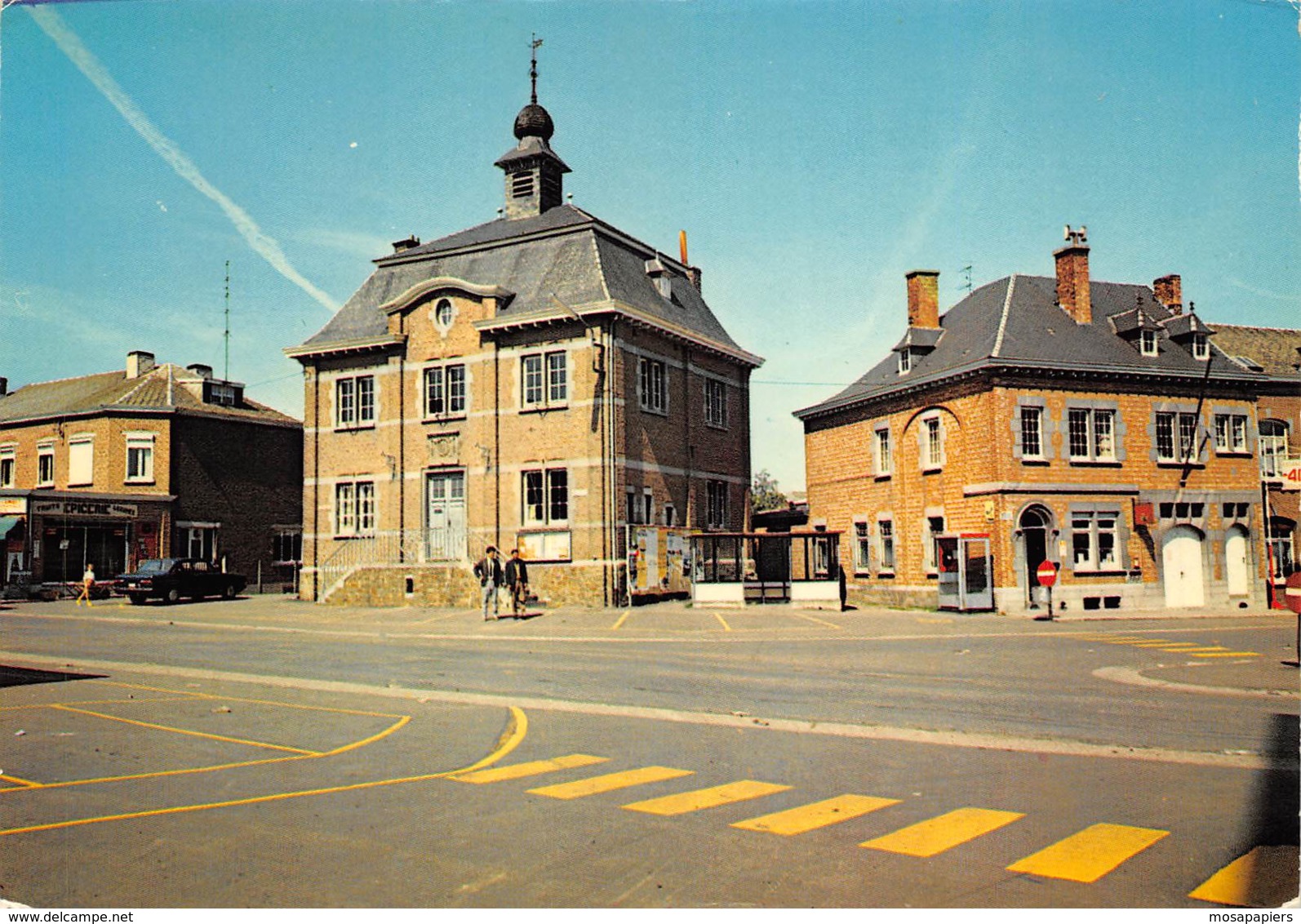 Blégny-Trembleur - Maison Communale Et La Poste - Blégny