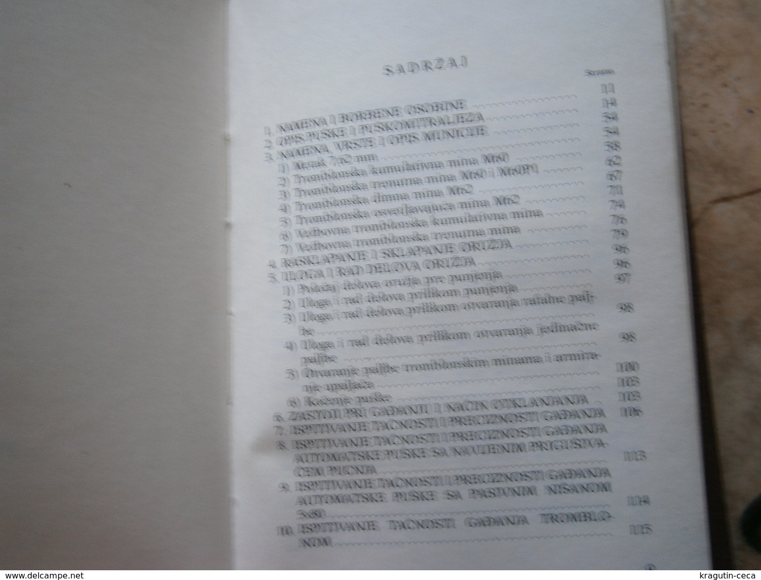 1983 RIFLE 7,62 mm M70 M70A M72 SUB-MACHINE GUN Yugoslavia army manual book Maschinengewehr Jugoslawische Armee Handbuch