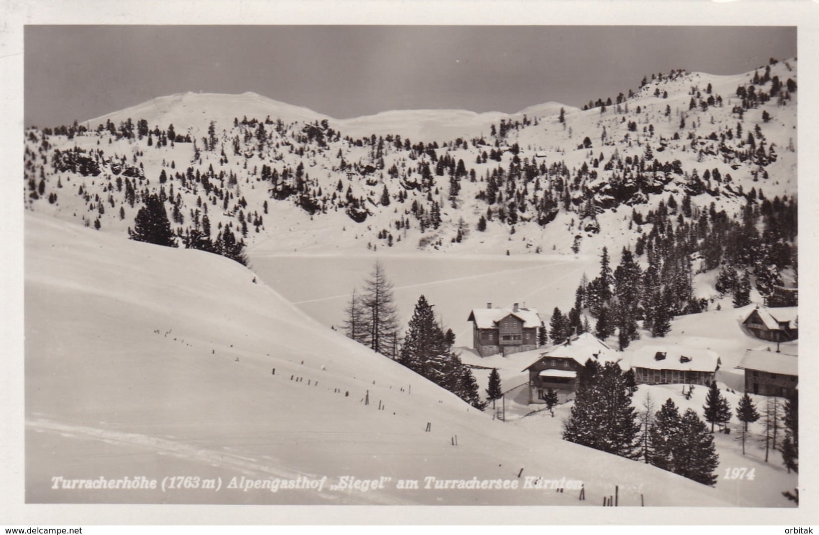 Alpengasthof Siegel * Berghütte, Turracherhöhe, Turrachersee, Winter, Gebirge, Alpen * Österreich * AK2157 - Feldkirchen In Kärnten
