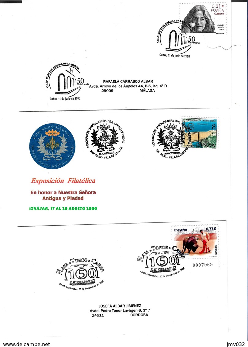 ESPAÑA MATASELLOS CONMEMORATIVOS - FDC