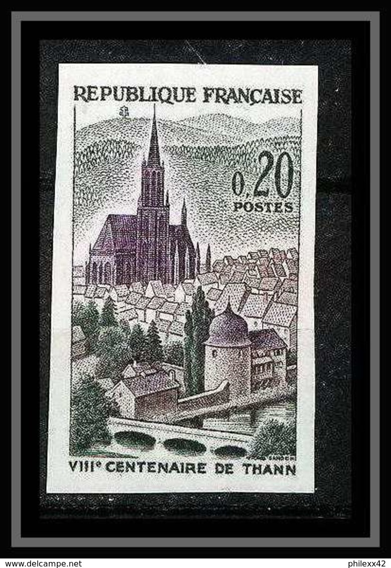 France N°1308 Ville De Thann église Church Non Dentelé ** MNH (Imperforate) - Non Classés