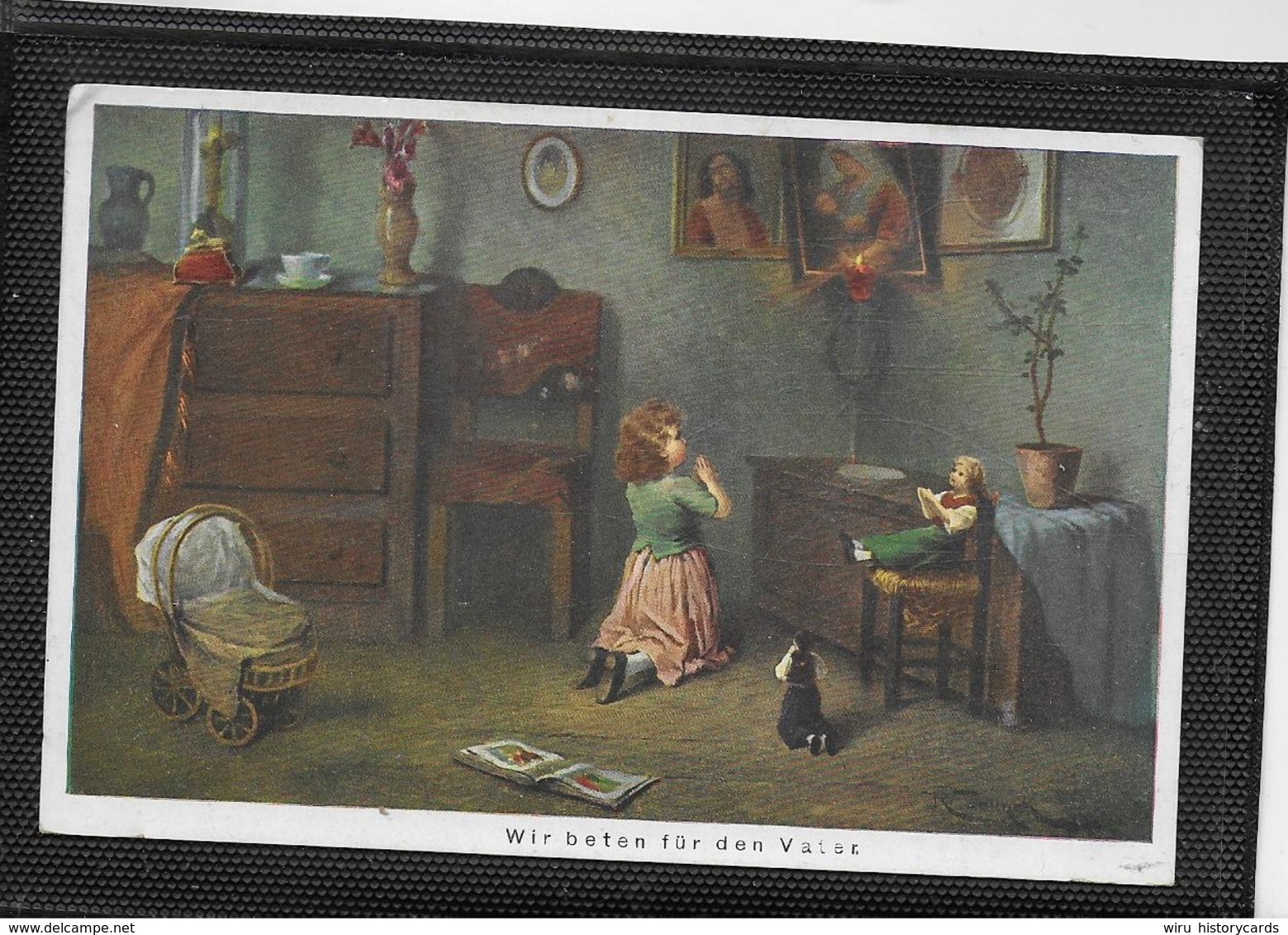 AK 0384  Wie Beten Für Den Vater - Künstlerkarte Um 1910-20 - Szenen & Landschaften
