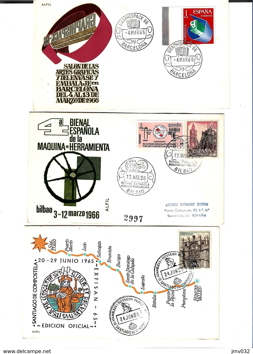 ESPAÑA MATASELLOS CONMEMORATIVOS - FDC