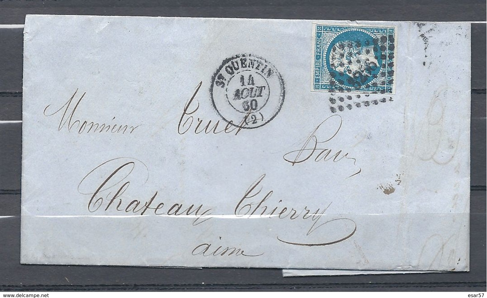 Napoléon III De St Quentin à Château - Thierry - 1849-1876: Période Classique