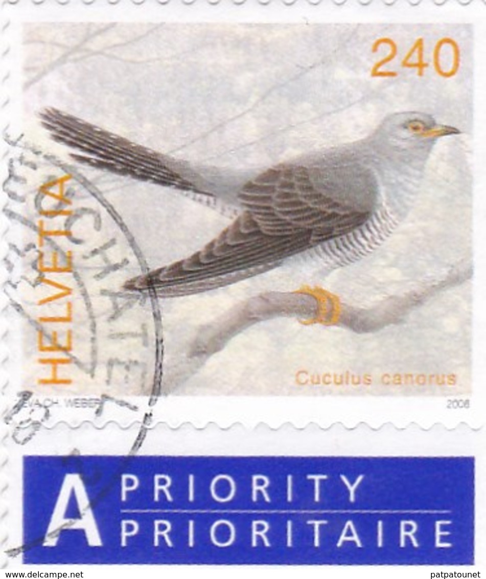 Suisse YV 1877 O 2006 Coucou - Cuckoos & Turacos