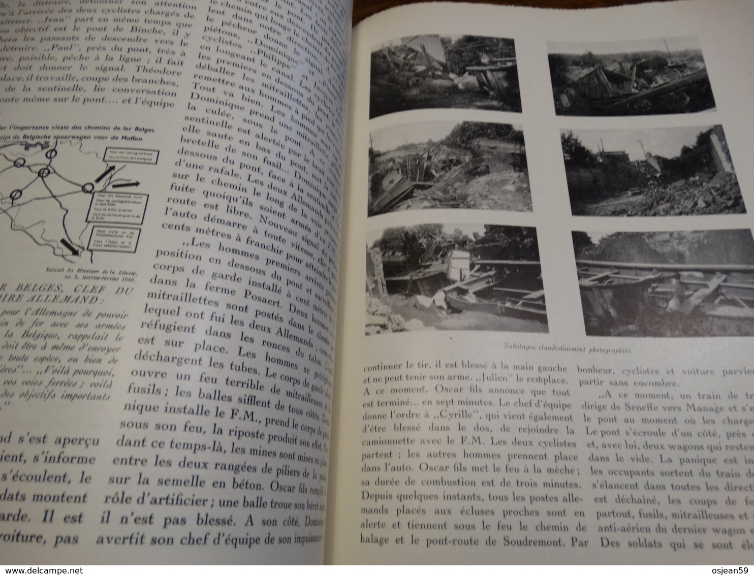 Livre d'or de la résistance belge.430 pages.Nombreuses photos.Bon état général.