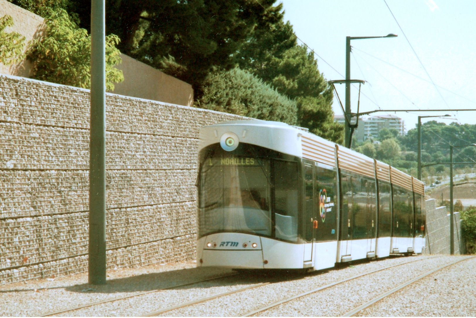 Marseille (13)  Tramway De Marseille - 29 Août 2011 - Ligne T1 - Rame En Direction De La Station Terminus : Noailles - Tramways