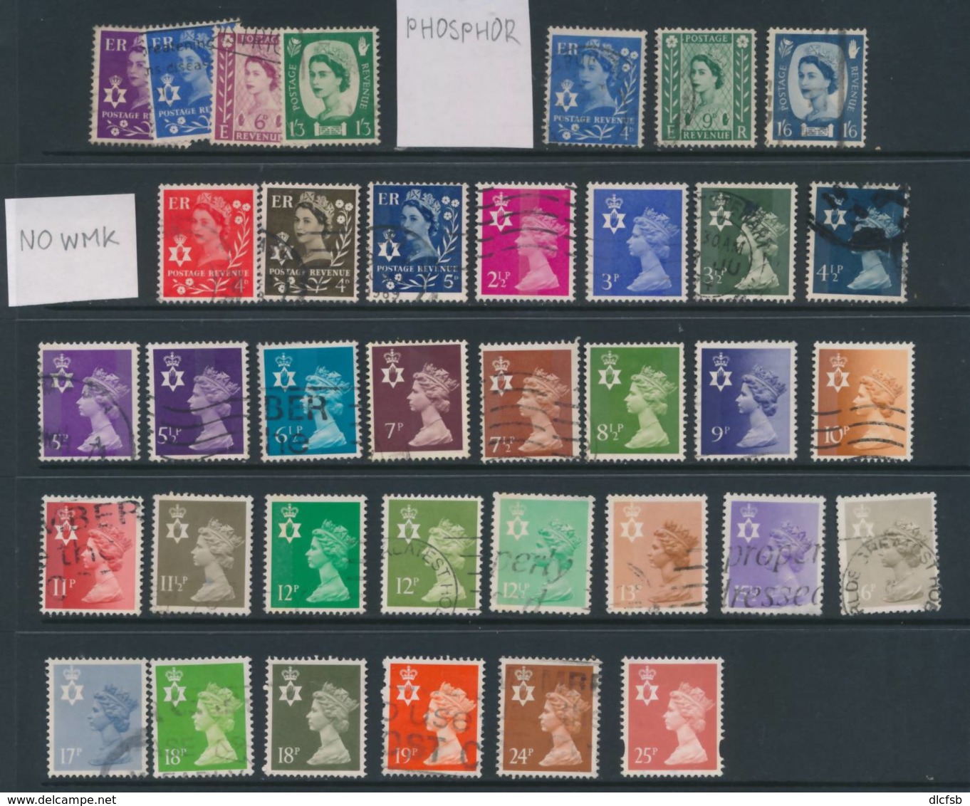 GB, Northern Ireland, 1958-80s Regional Stamp Collection Used - Noord-Ierland