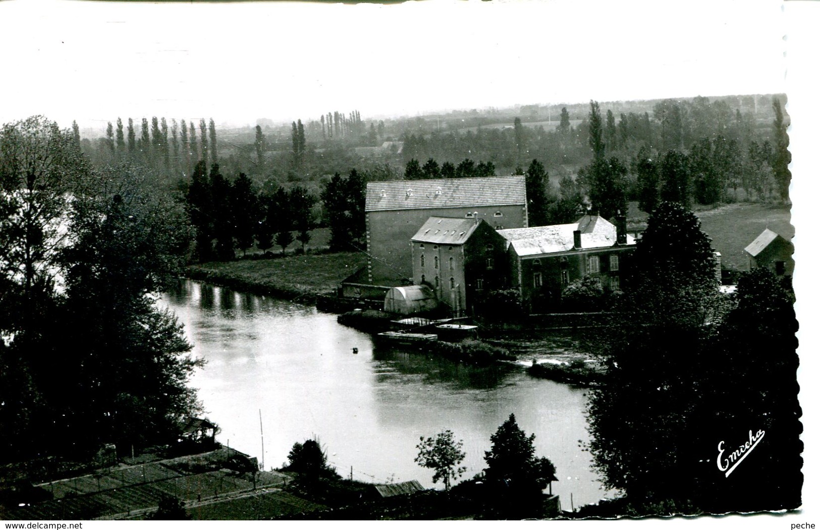 N°305 T -cpsm Durtal -le Moulin Sur Le Loir- - Watermolens