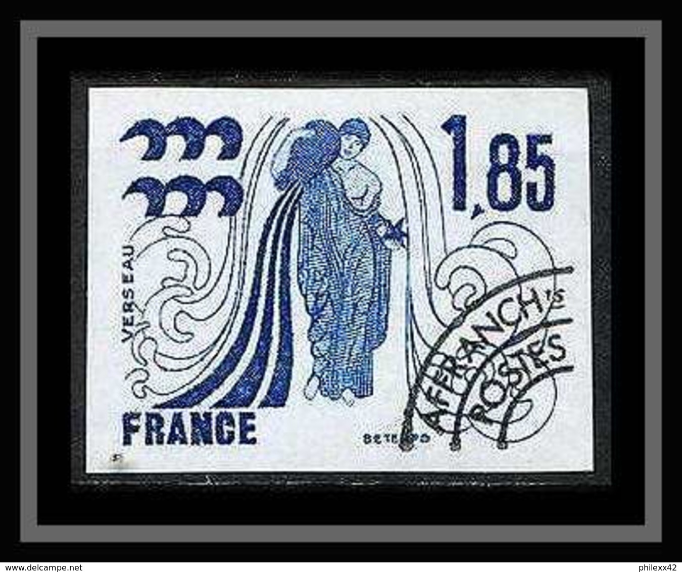 France Préoblitere PREO N°149 Verseau Signe Du Zodiaque Zodiac Sign Non Dentelé ** MNH (Imperforate) - Sonstige & Ohne Zuordnung