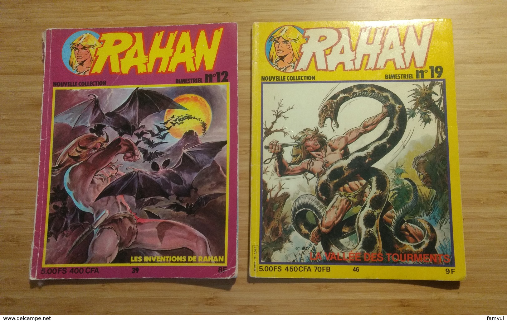 Rahan Lot De 11 Magazines :bimestriel N°6, 8, 10, 11, 12, 19, 20, 23, 24, 31, 33 - Pif - Autres