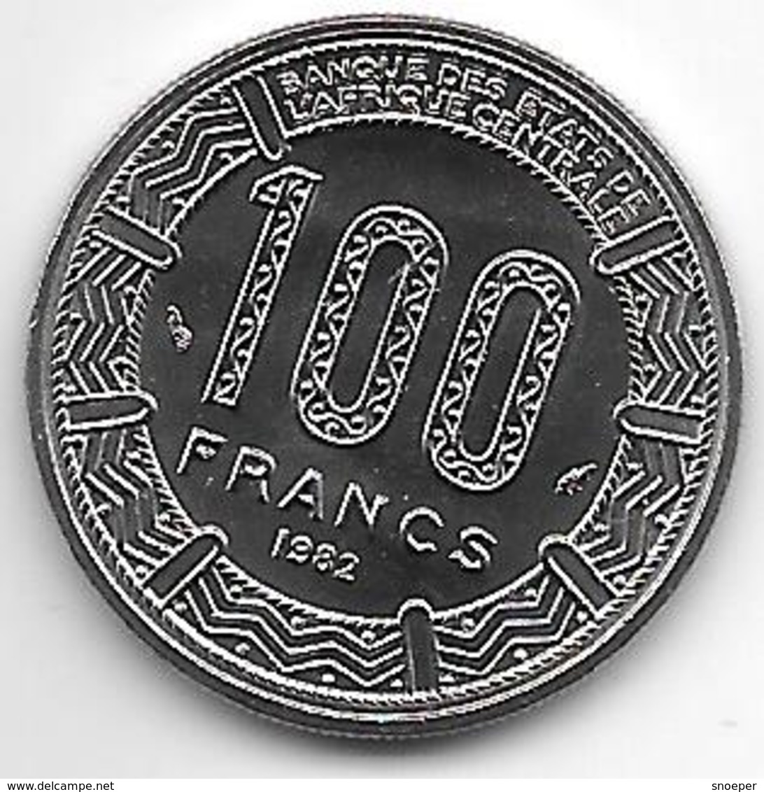 *chad 100 Francs 1982 Km 3 Bu Rare !!! - Tsjaad