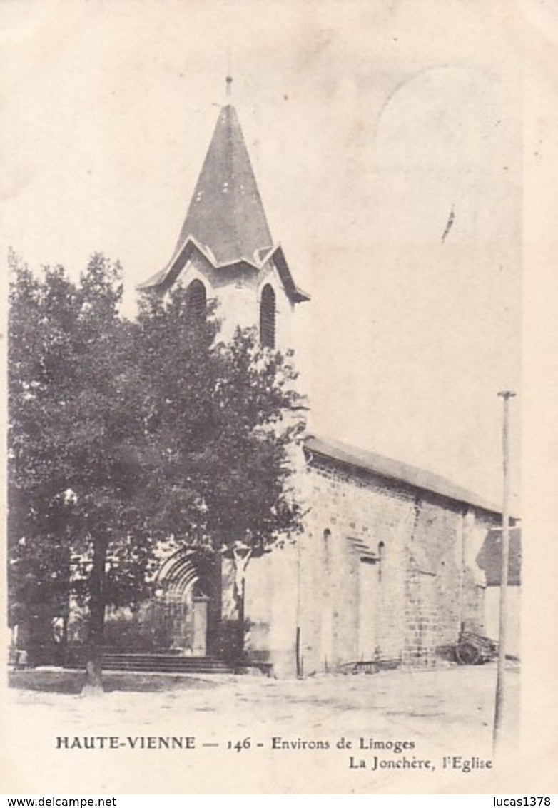 87 / LA JONCHERE / L EGLISE /  CARTE PRECURSEUR 1902 - Autres & Non Classés