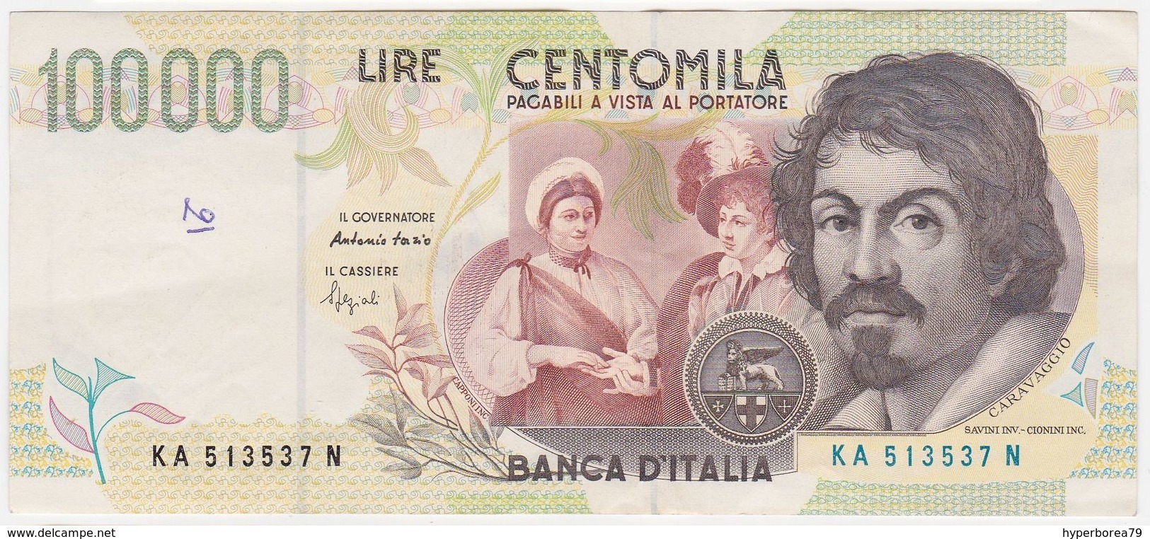 Italy P 117 B - 100000 100.000 Lire 6.5.1994 - Fine+ - 100000 Liras