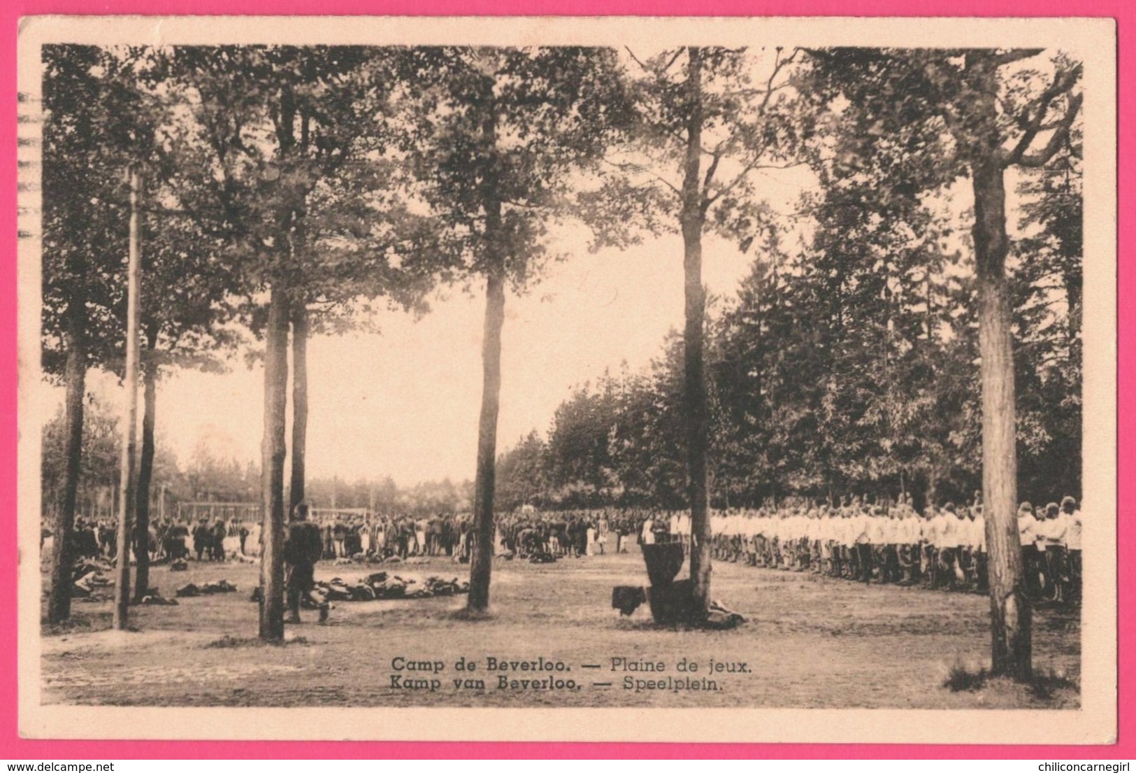 Leopoldsburg - Camp De Beverloo - Plaine De Jeux - Speelplein - Très Animée - Photo Ind. Belge - P.I.B. - 1938 - Leopoldsburg (Camp De Beverloo)