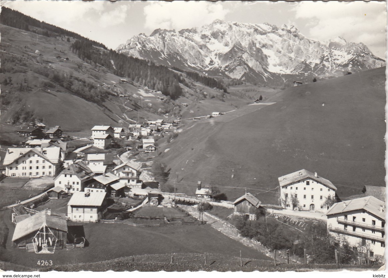 SBG-Dienten Mit Hochkönig -  Gelaufen 1960 - Dienten