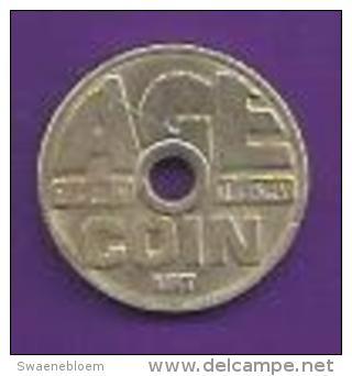 Jeton - AGE Coin.- LBT.- 16+ Only. 2 Scans - Casino