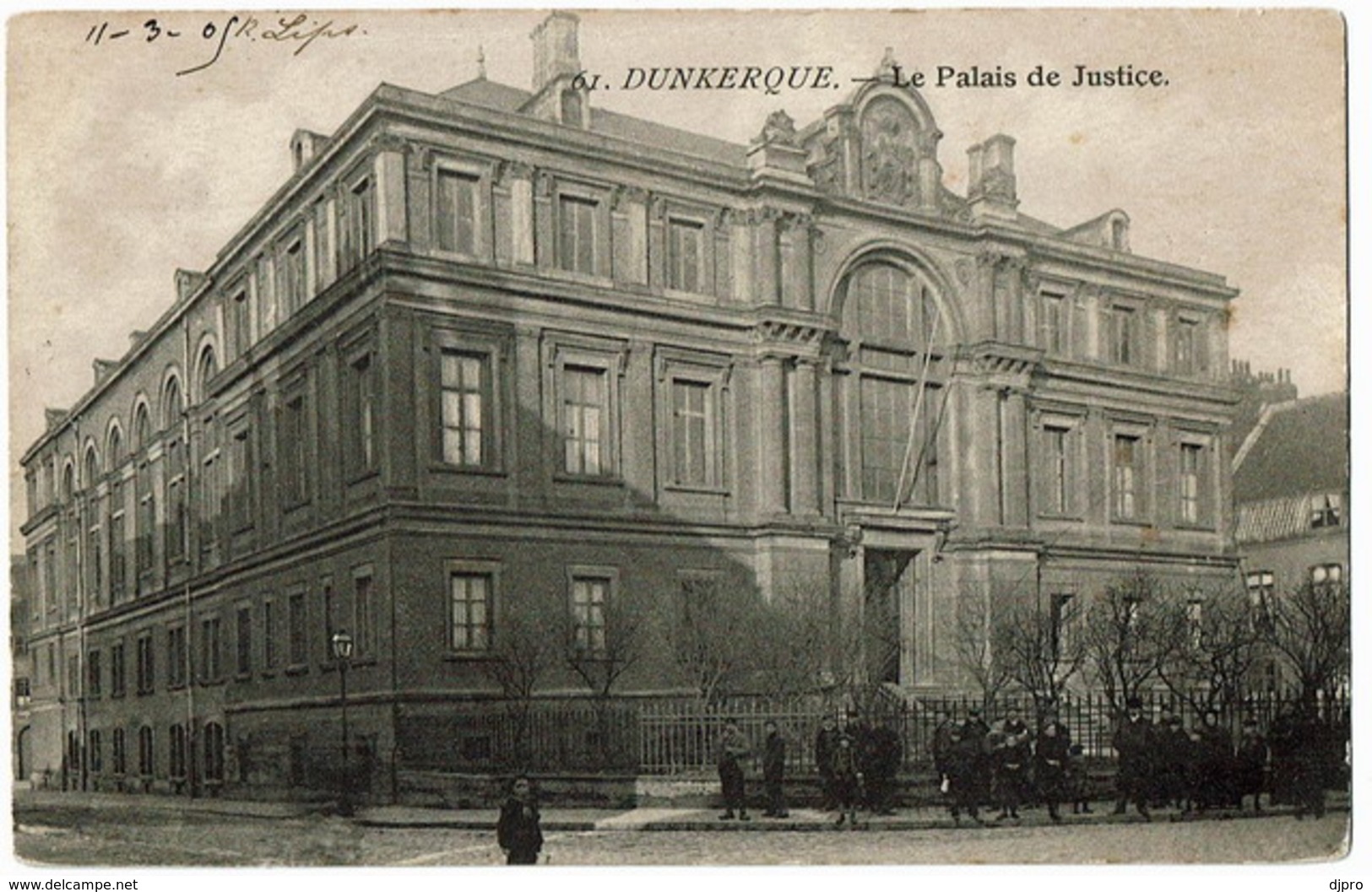 Dunkerkque  61 Le Palais De Justice - Dunkerque