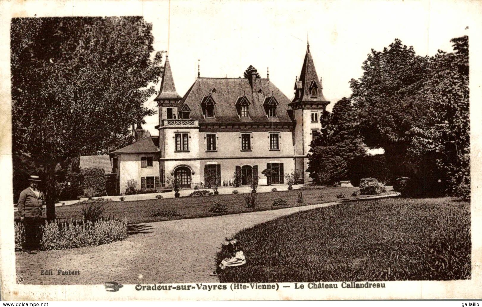 ORADOUR SUR VAYRES LE CHATEAU CALLENDREAU - Oradour Sur Vayres