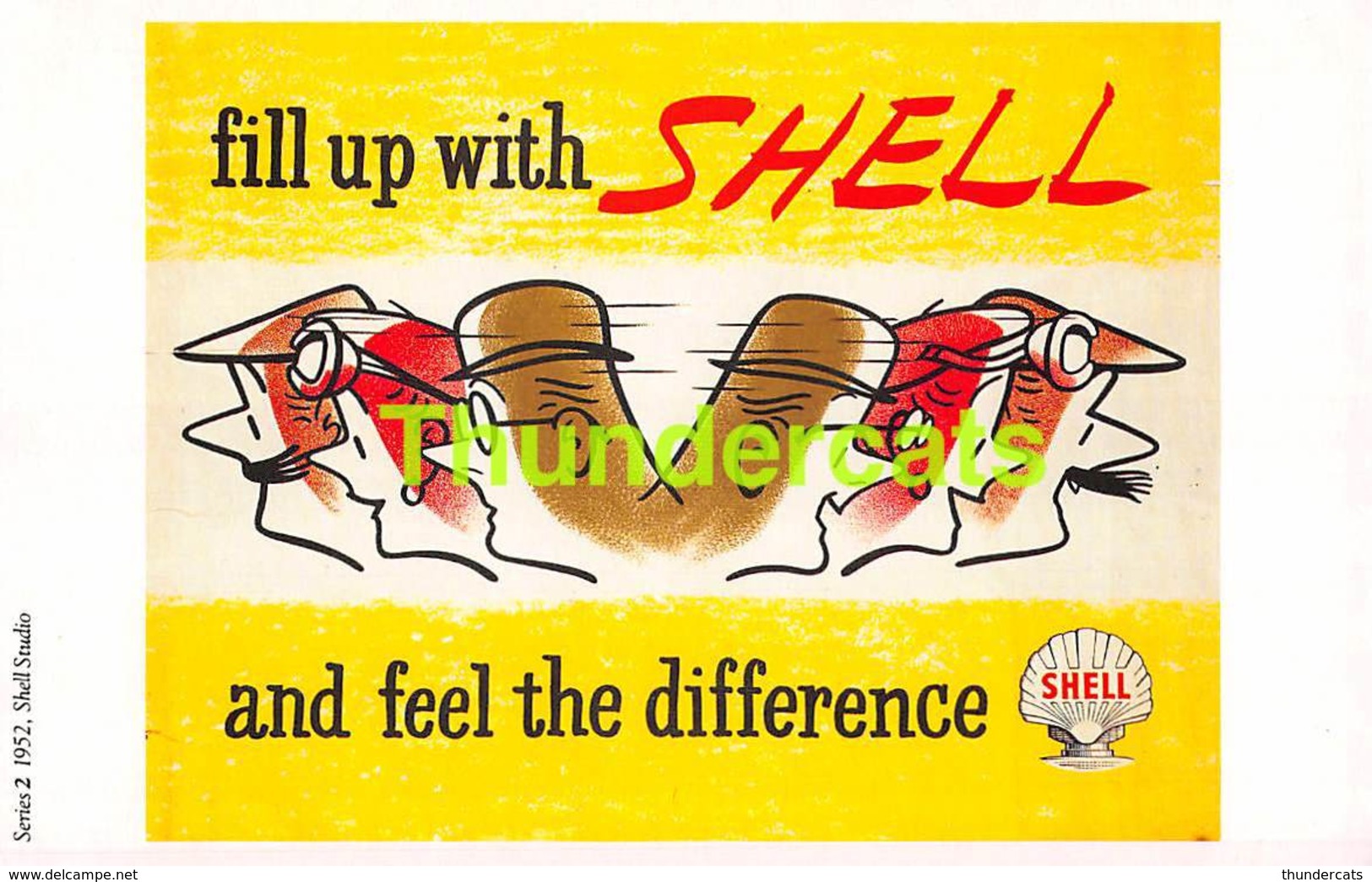 CPM PUB PUBLICITE SHELL POSTER ORIGINAL SHELLPOSTERS 1992 REPRODUCTIONS - Reclame