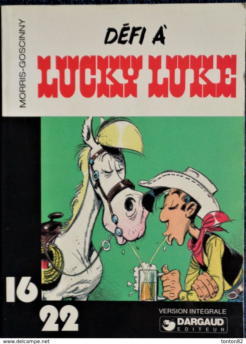 Goscinny - Morris - LUCKY Luke  - " Défi à Lucky Luke " - 16 / 22 - Dargaud N° 31 - ( 1978 ) . - Flash