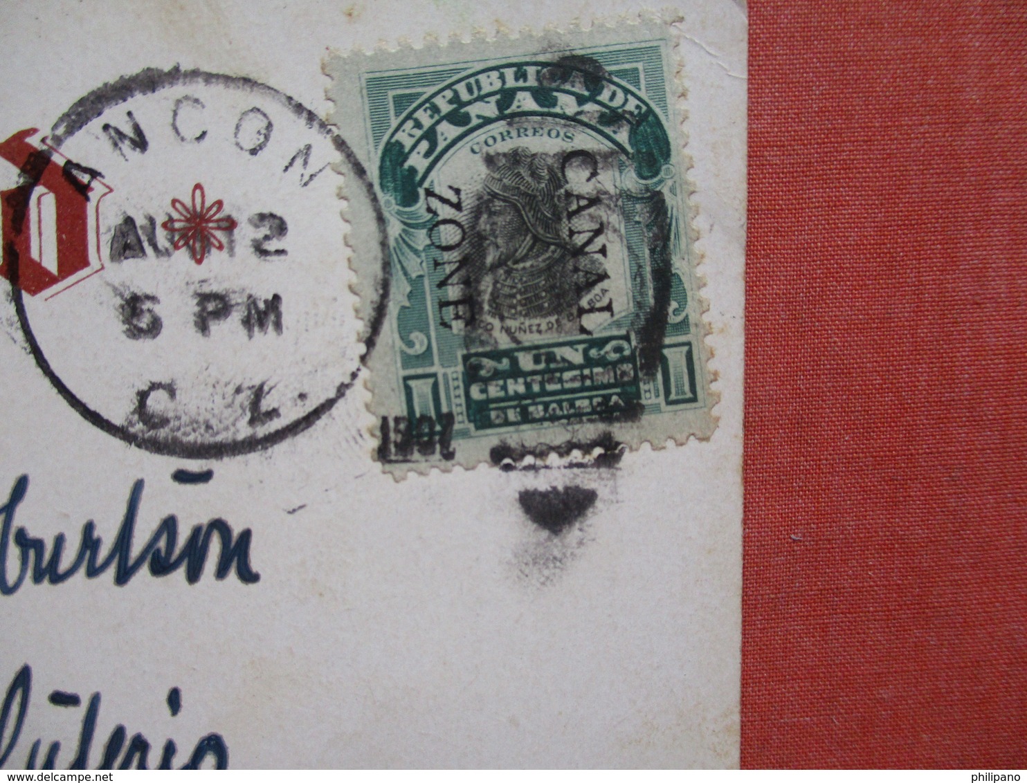 Overprint Canal Zone Tamp-- Steam Shovel At Culebra      Ref 3771 - Panama