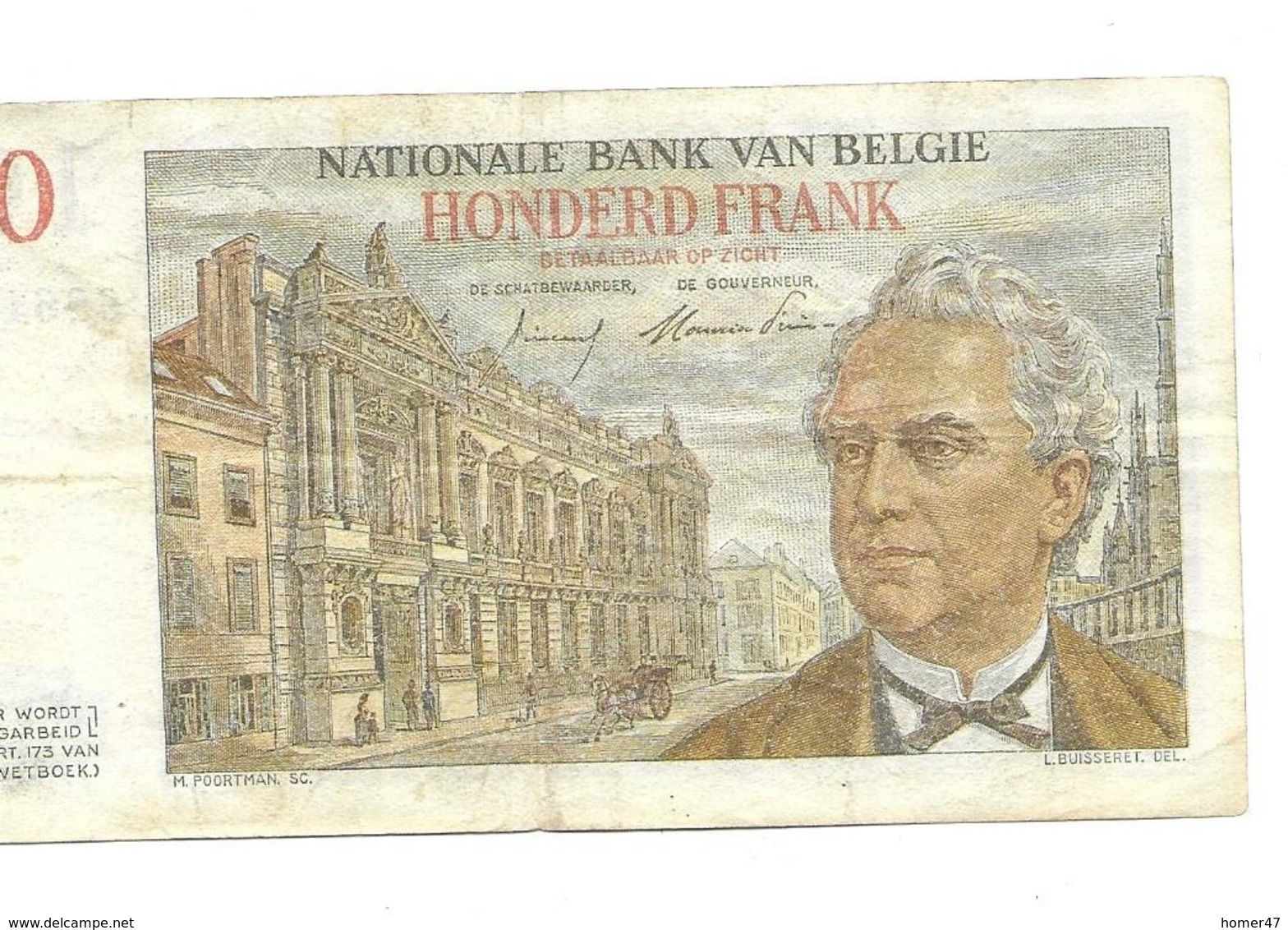 100 Fr - 18.03.55 - 100 Francs