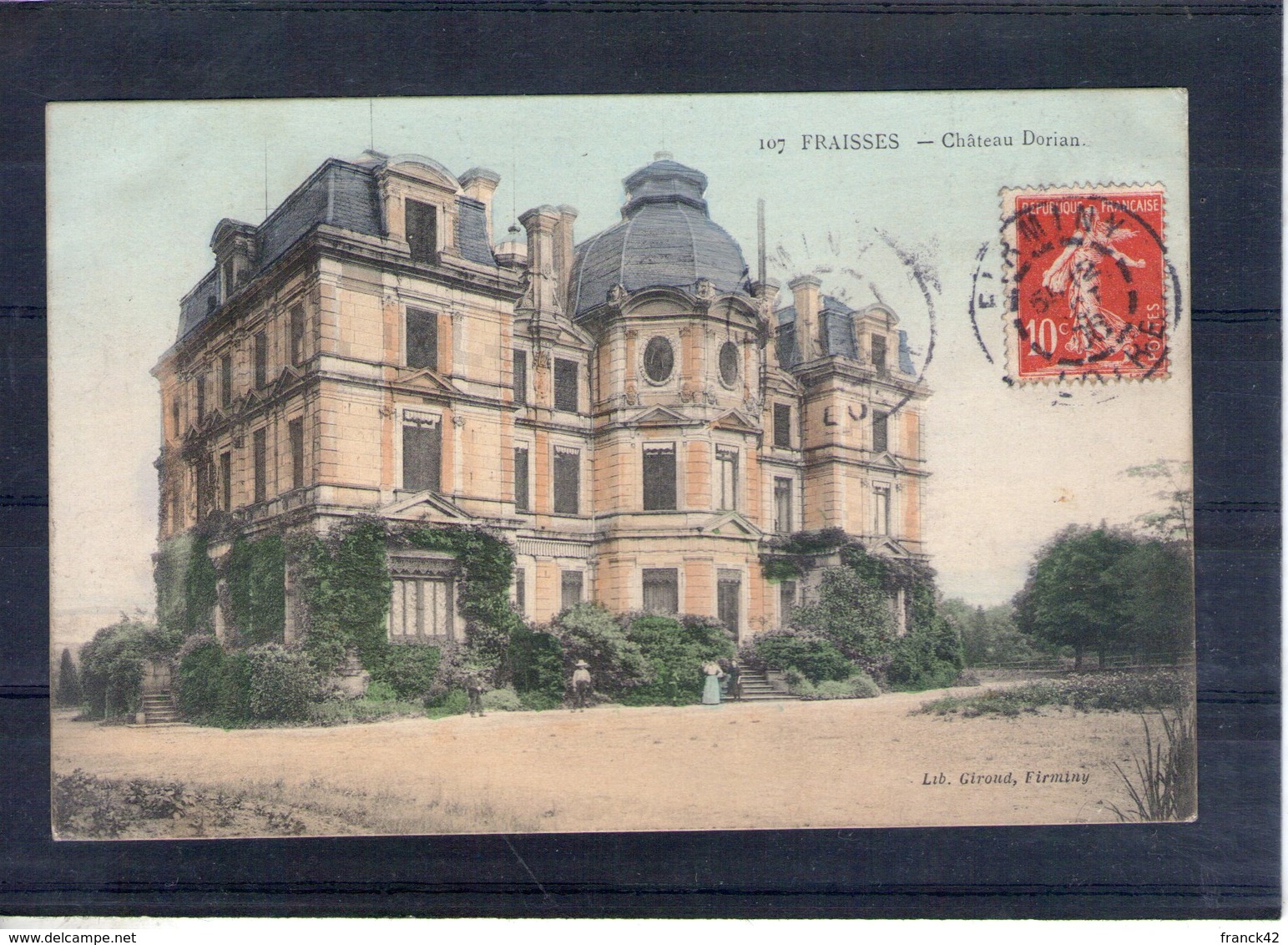 42. Fraisses. Château Dorian - Sonstige & Ohne Zuordnung