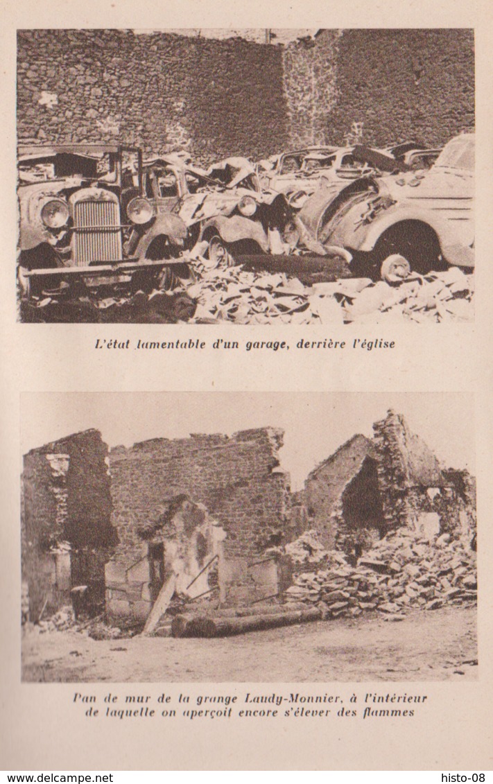 DANS L'ENFER D'ORADOUR .1944 . 1° EDITION . Pierre POITEVIN .
