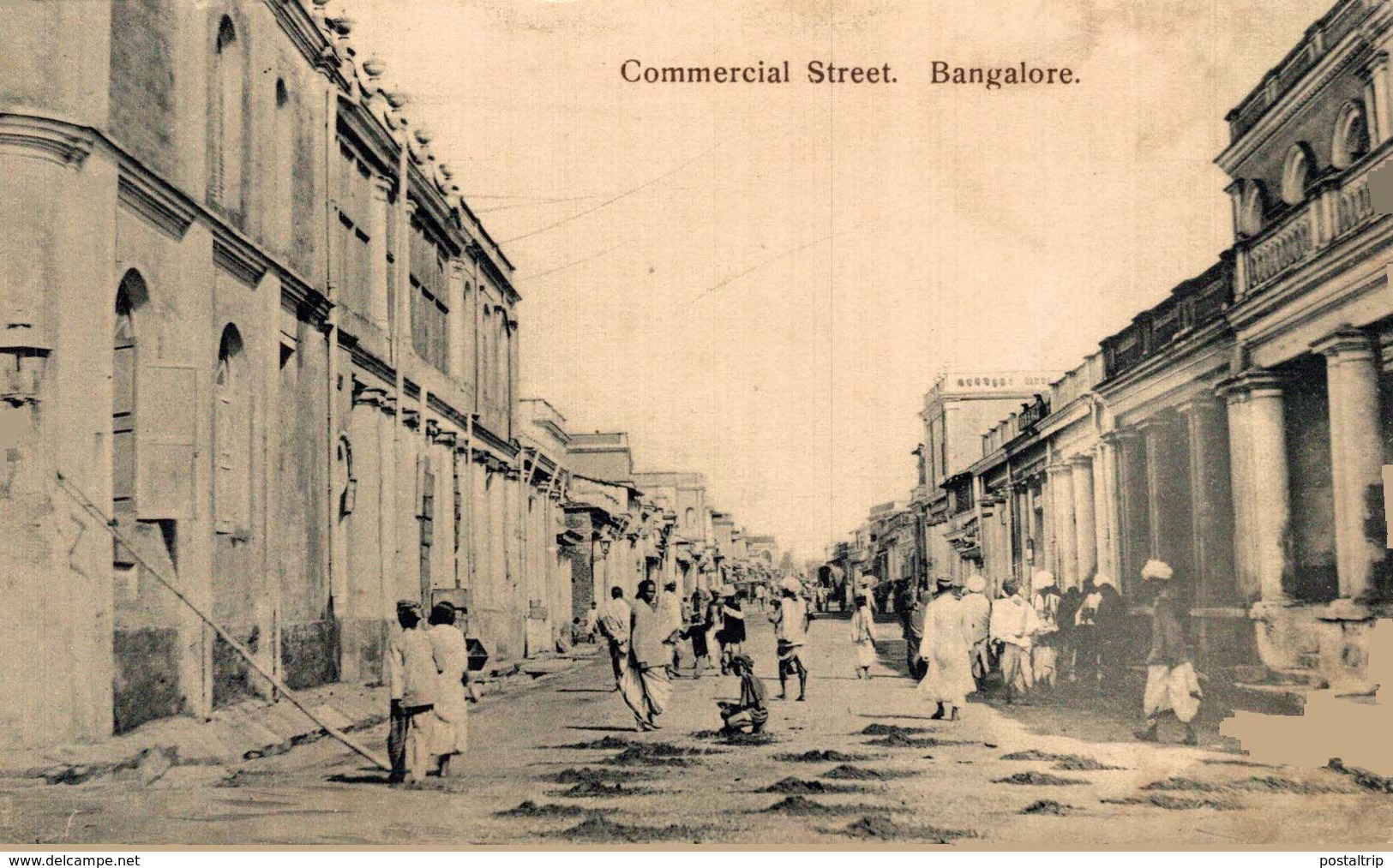 INDIA // INDE. COMMERCIAL STREET BANGALORE - Inde