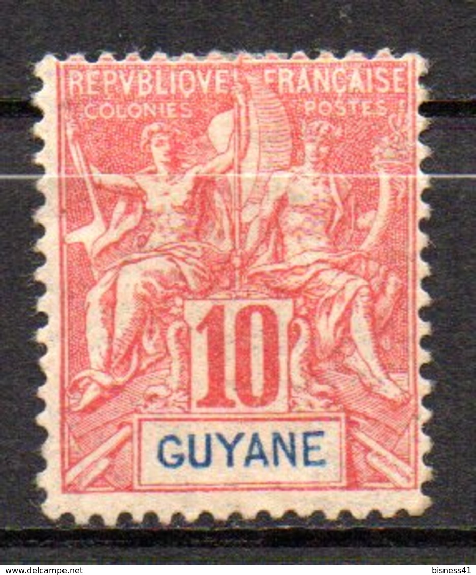 Col17  Colonie Guyane N° 44 Neuf X MH  Cote 5,70€ - Neufs