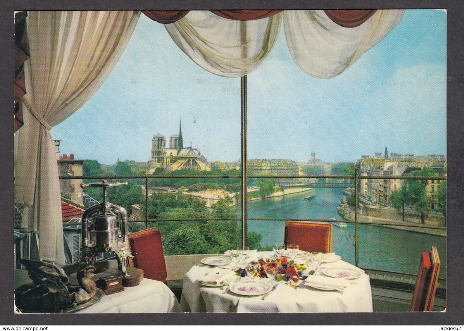 82259/ PARIS, Restaurant *La Tour D'Argent*, Vue Sur Notre-Dame - Cafés, Hôtels, Restaurants