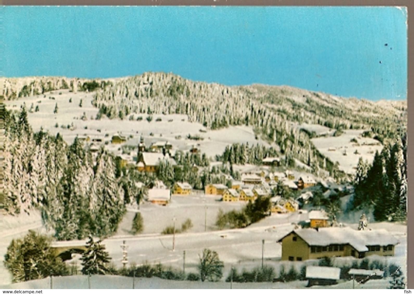 Alemanha & Circulated, Todtmoos, Höhenluftkurort Und Wintersportplatz Im Südlichen,  Viane Belgium 1977  (7867) - Todtmoos