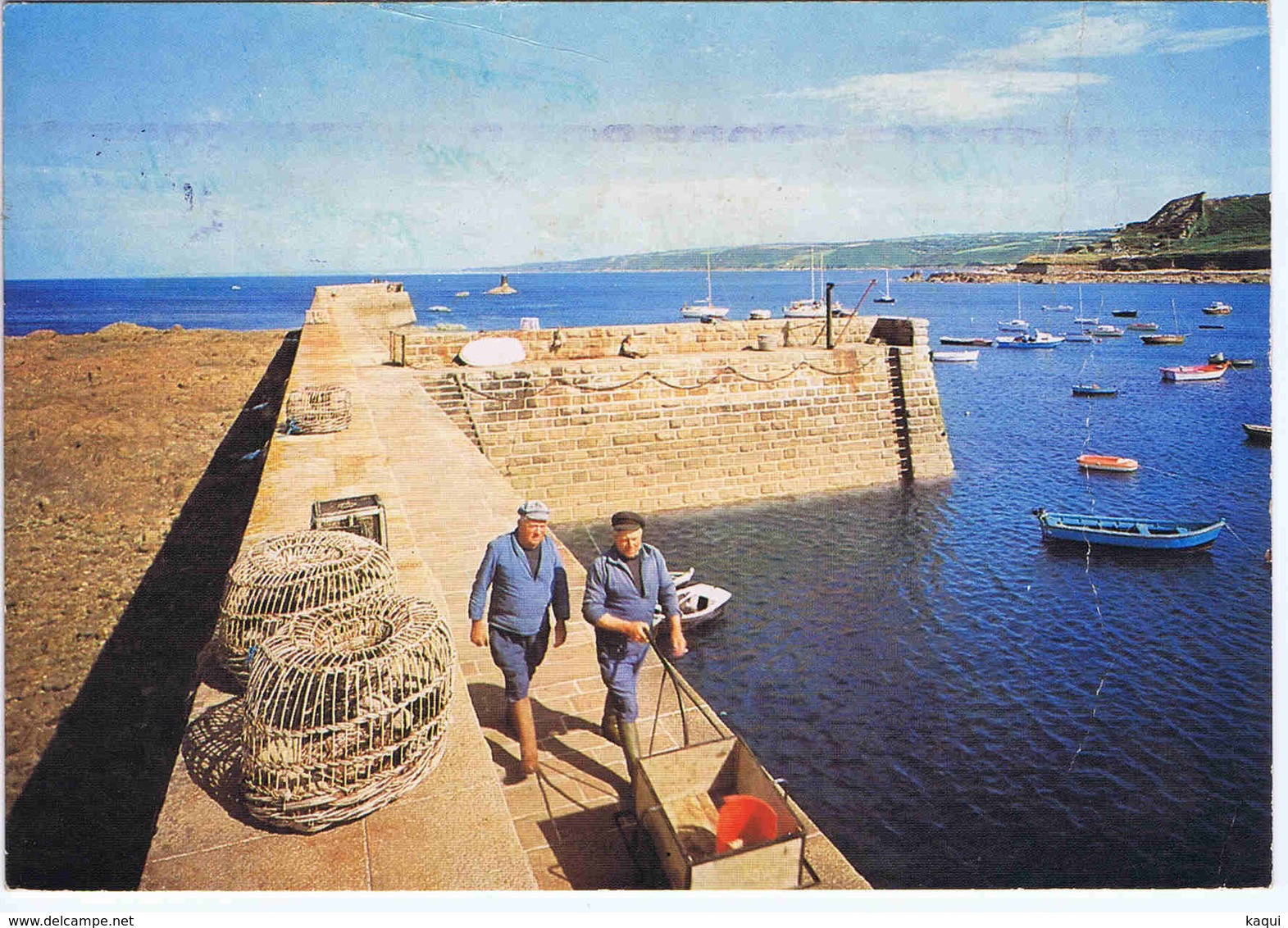 MANCHE - Environs De CHERBOURG - OMONVILLE LA ROGUE - Le Port Et La Jetée - Sonstige & Ohne Zuordnung