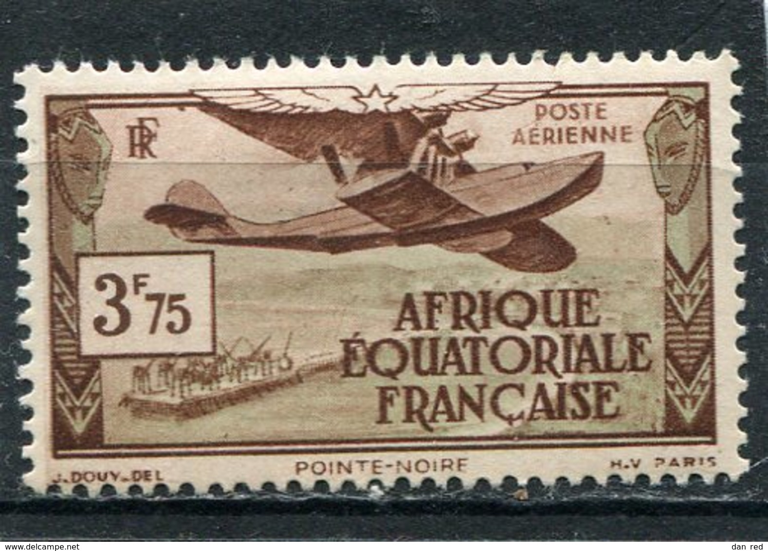 AFRIQUE  EQUATORIALE  FRANCAISE  N°  4 *  PA  (Y&T)  (Charnière) - Ungebraucht