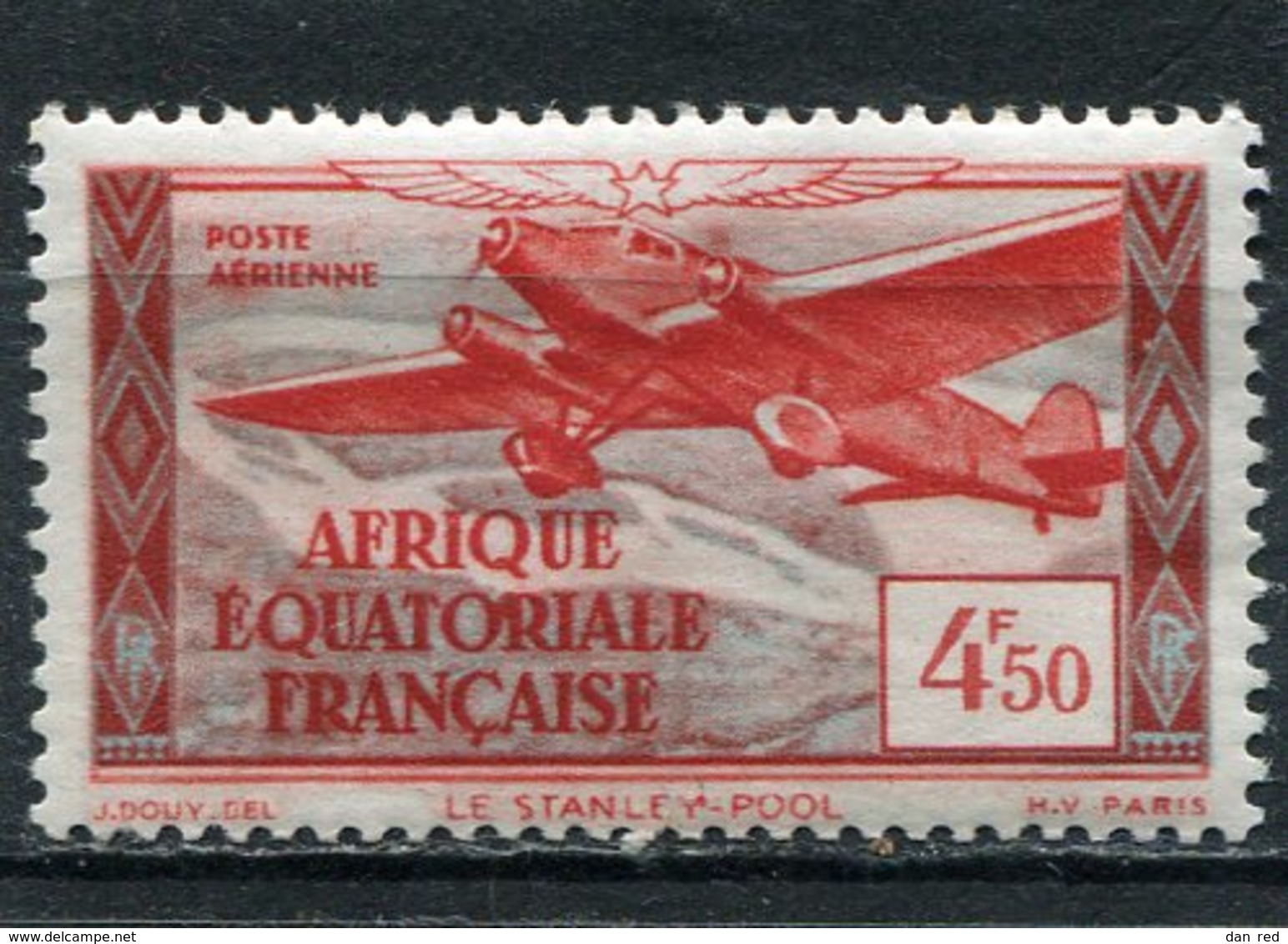 AFRIQUE  EQUATORIALE  FRANCAISE  N°  5 *  PA  (Y&T)  (Charnière) - Ungebraucht