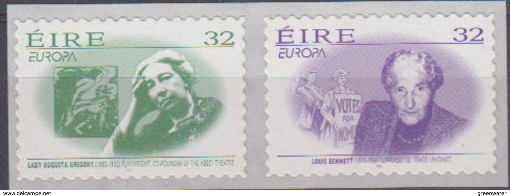 Europa Cept 1996 Ireland 2v Self Adhesive ** Mnh (45421A) - 1996