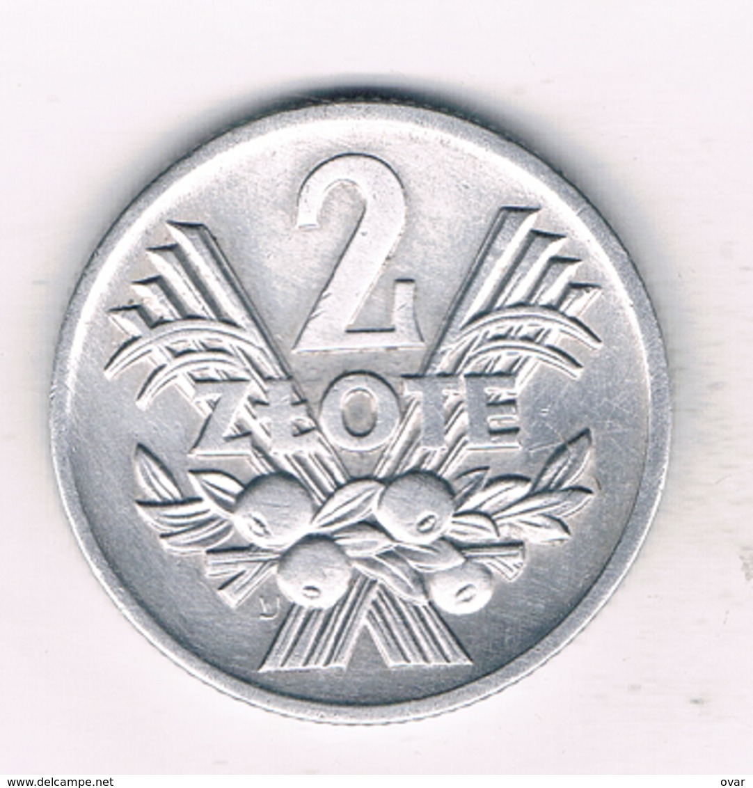 2 ZLOTE  1974 POLEN /9270/ - Poland