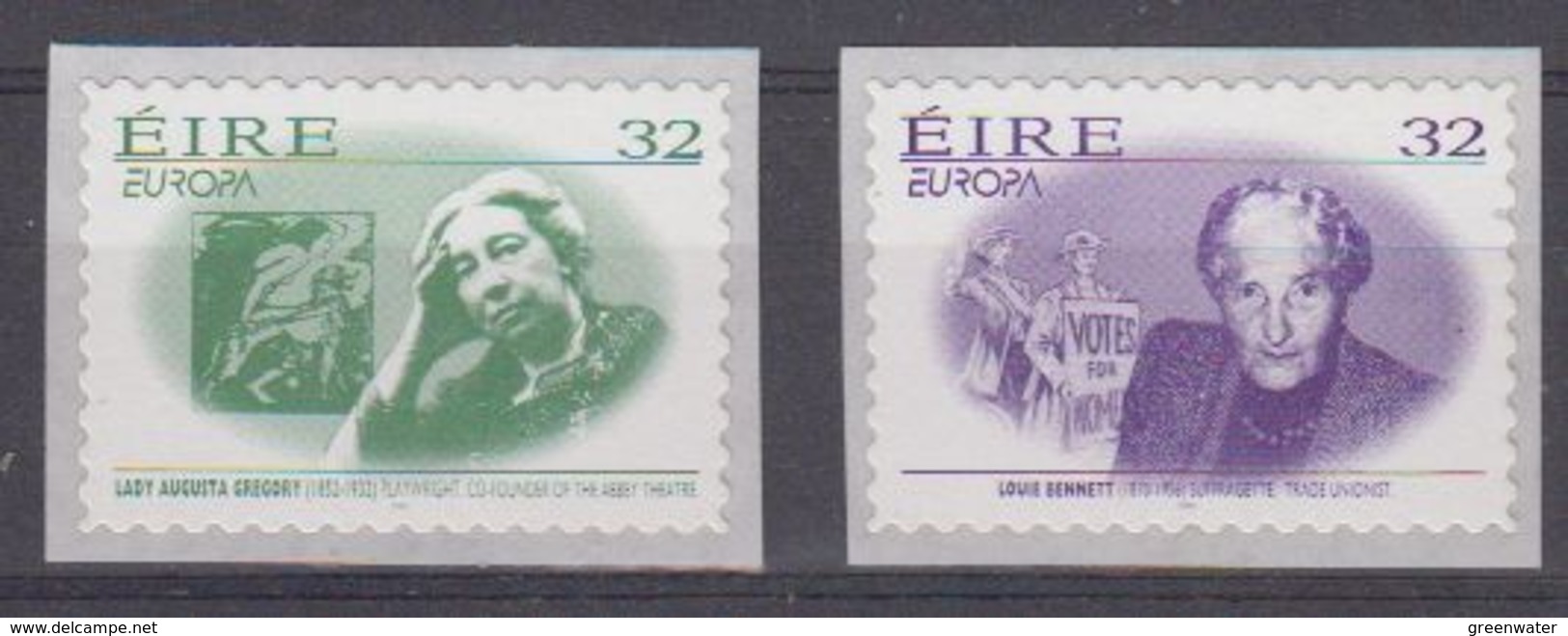 Europa Cept 1996 Ireland 2v Self Adhesive (single) ** Mnh (45422) - 1996