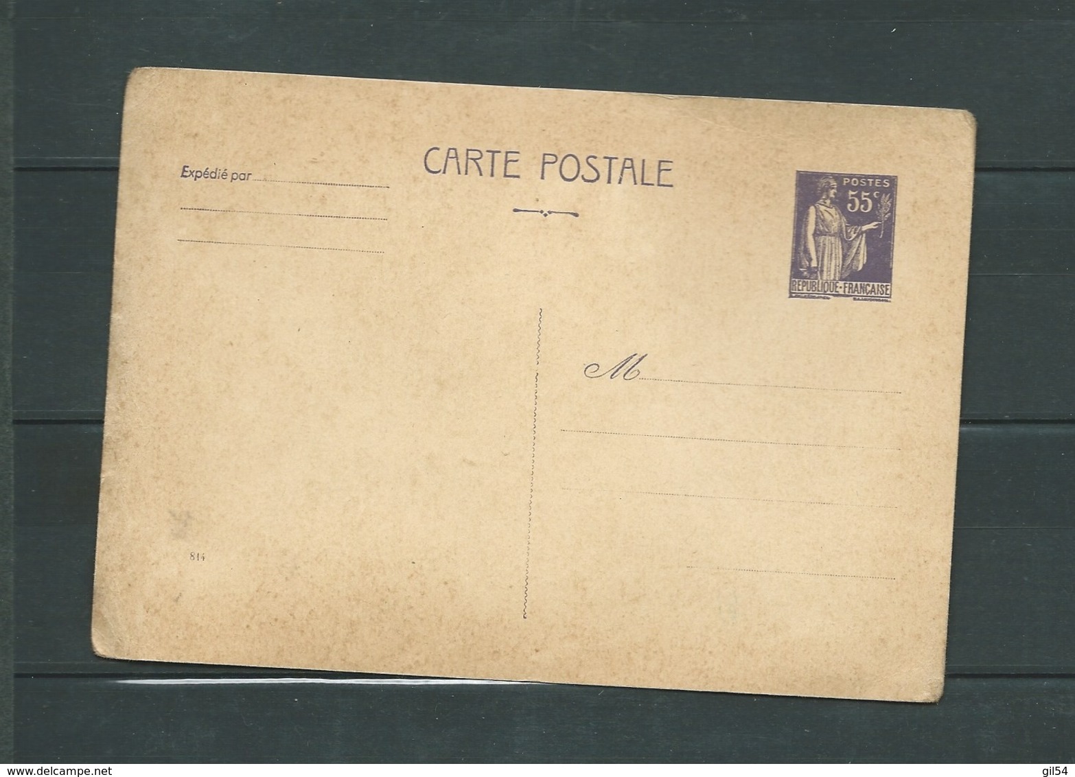 Entier N° 363-CP1 Y Et T Type Paix , Non Voyage -- Bpho2901 - Standard Postcards & Stamped On Demand (before 1995)