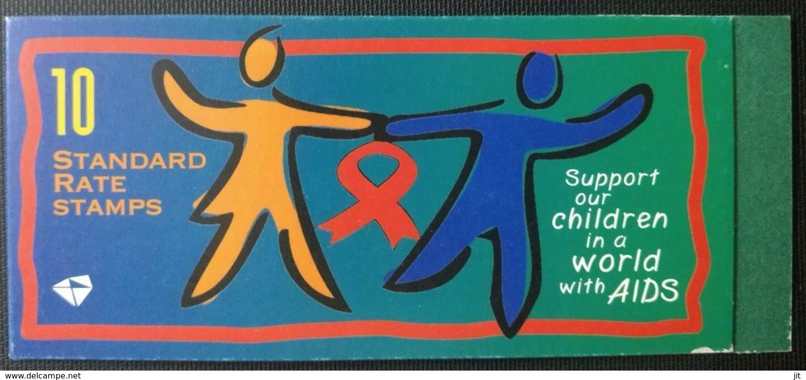 140.SOUTH AFRICA 1999 STAMP BOOKLET SUPPORT OUR CHILDREN IN A WORLD WITH AIDS - Carnets