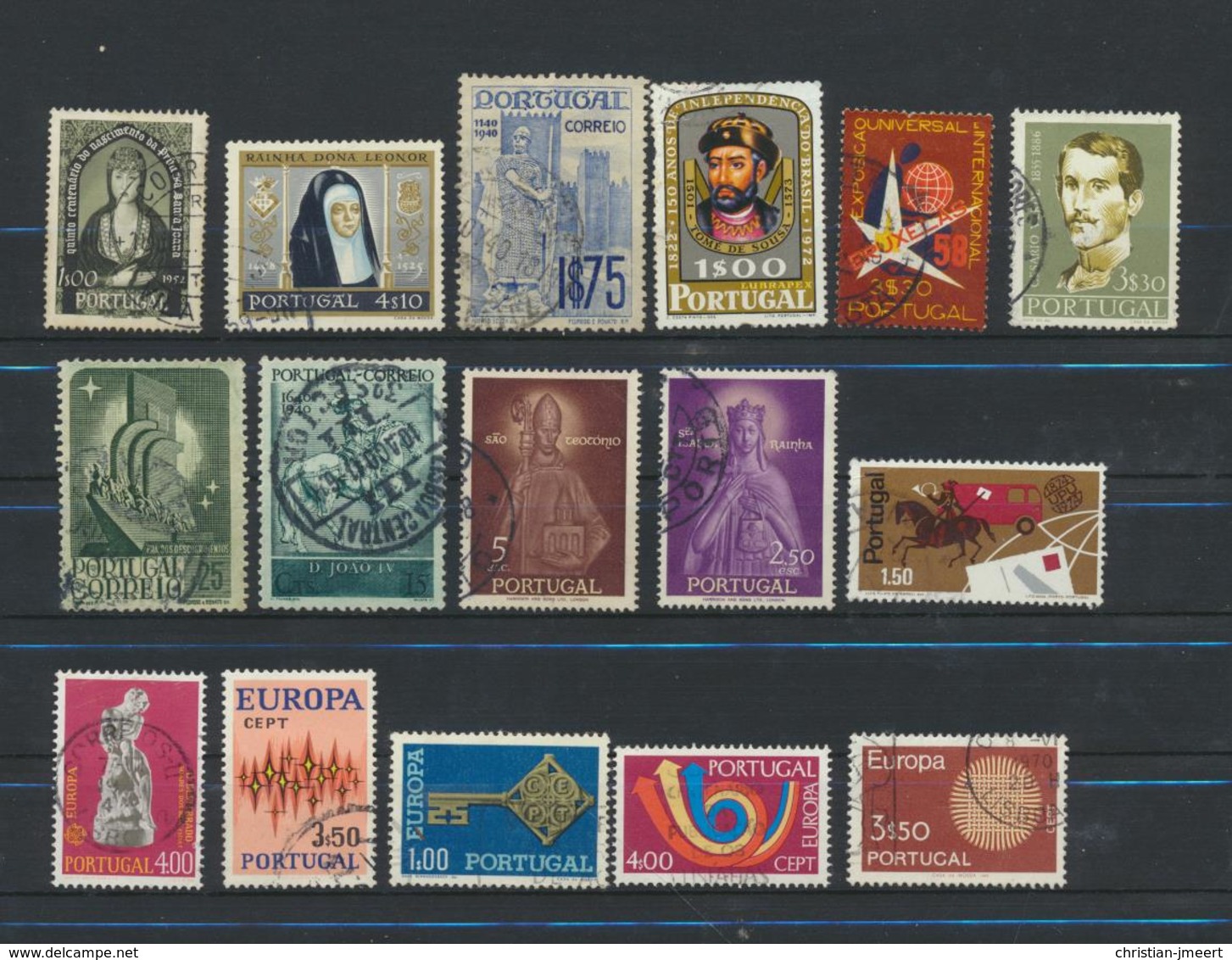 PORTUGAL  Lot De 48 Timbres Oblitérés - Collections