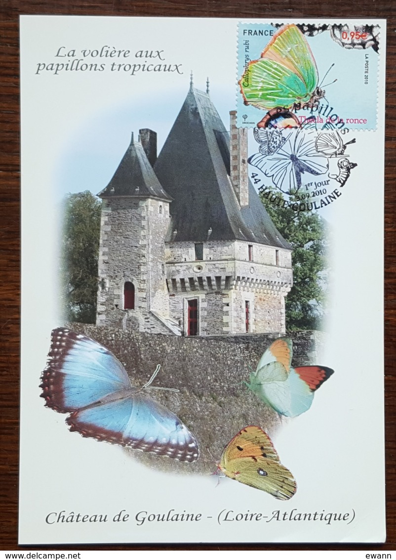 CM 2010 - YT N°4501 - NATURE / FAUNE / LES PAPILLONS - HAUTE GOULAINE - 2010-2019